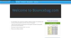 Desktop Screenshot of bouncebag.com